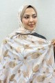 Desenli Bambu Şal 038AV